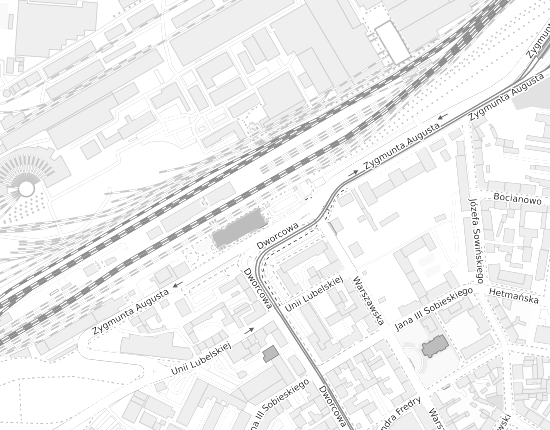 Mapa z adresem organizacji