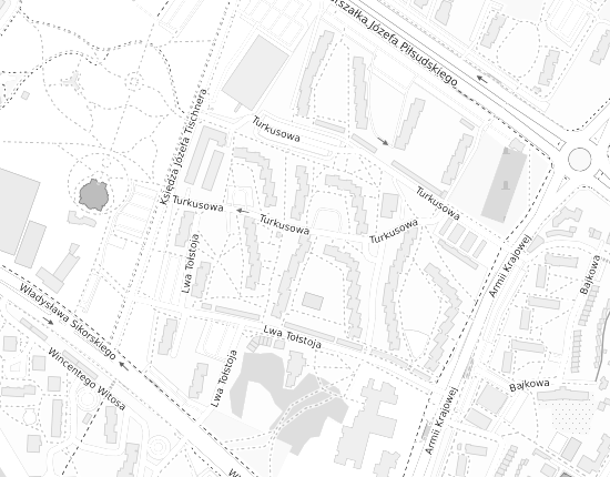 Mapa z adresem organizacji