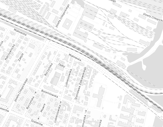 Mapa z adresem organizacji