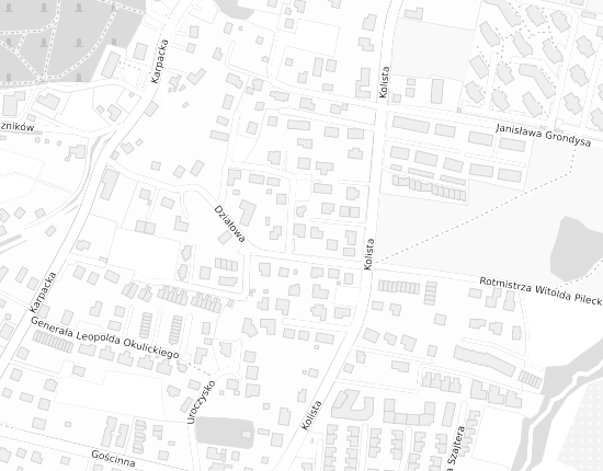 Mapa z adresem organizacji