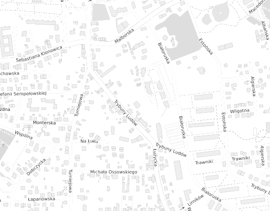 Mapa z adresem organizacji