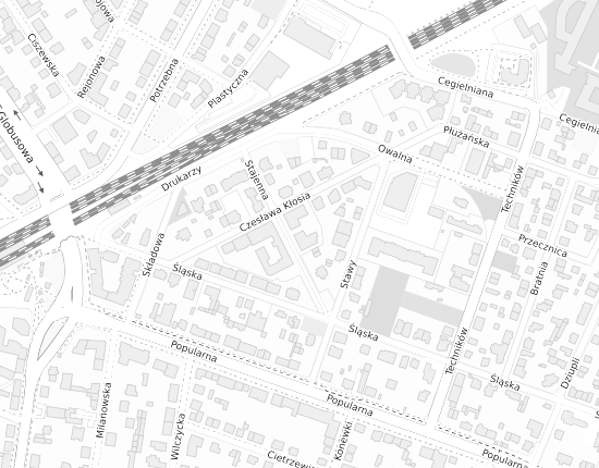 Mapa z adresem organizacji
