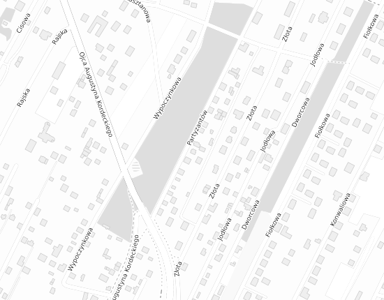 Mapa z adresem organizacji