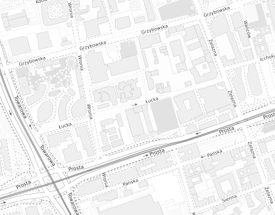 Mapa z adresem organizacji