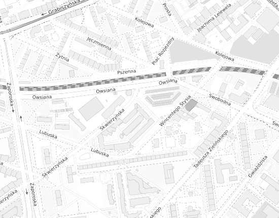 Mapa z adresem organizacji