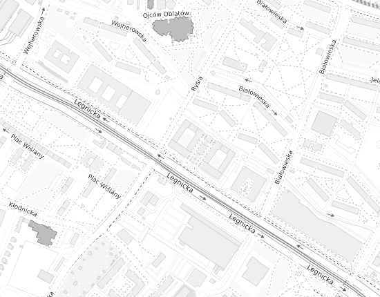 Mapa z adresem organizacji