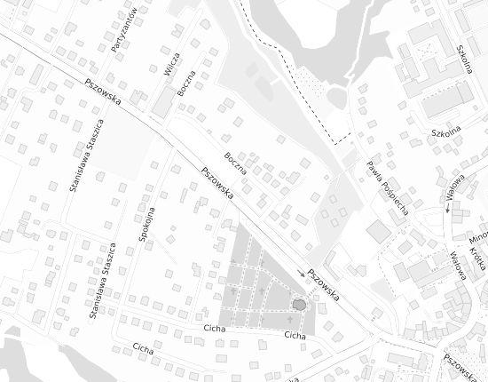 Mapa z adresem organizacji