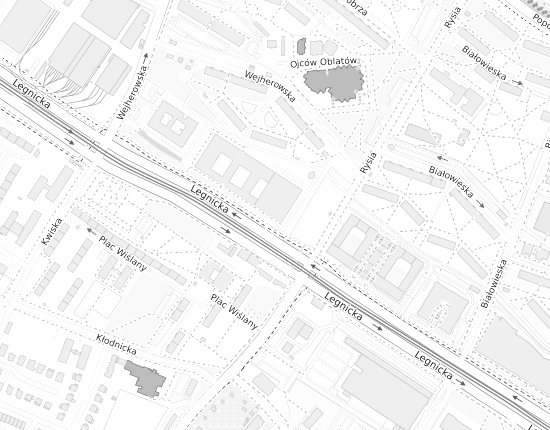 Mapa z adresem organizacji