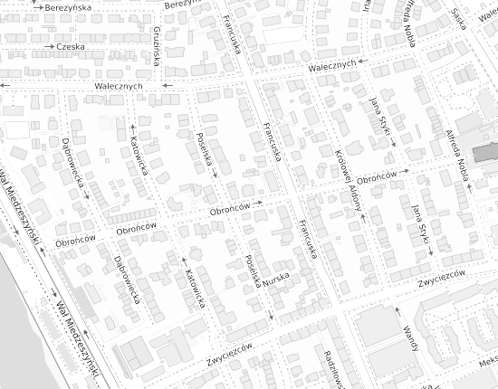 Mapa z adresem organizacji