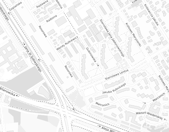 Mapa z adresem organizacji