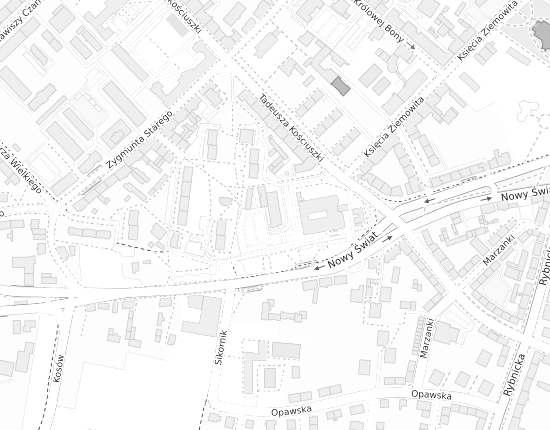 Mapa z adresem organizacji