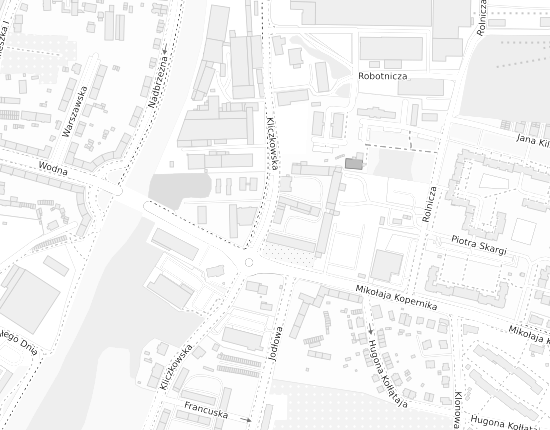 Mapa z adresem organizacji