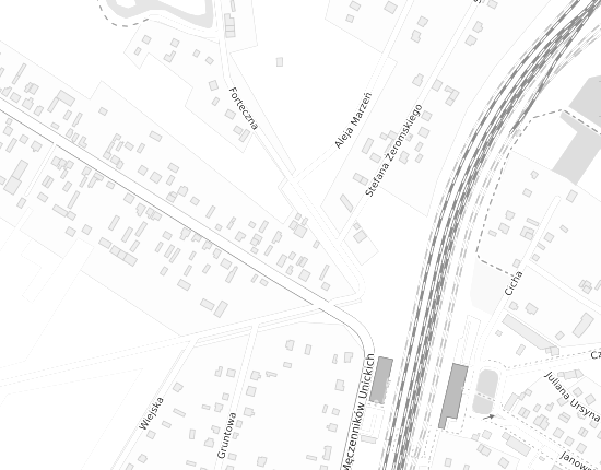 Mapa z adresem organizacji