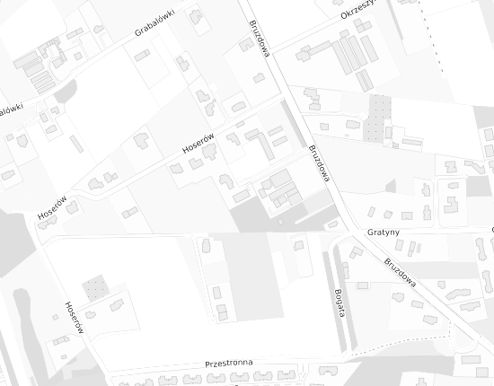 Mapa z adresem organizacji