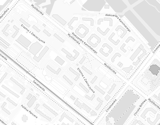 Mapa z adresem organizacji
