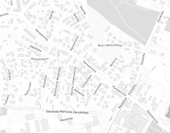 Mapa z adresem organizacji
