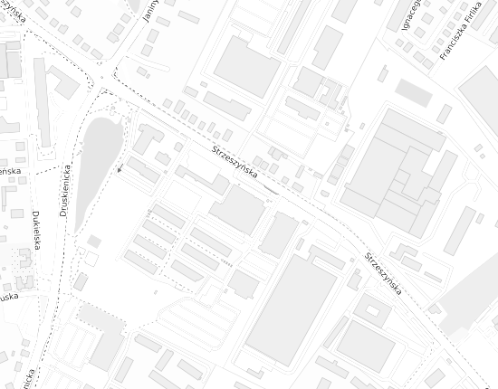 Mapa z adresem organizacji