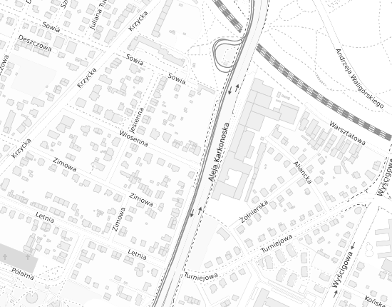 Mapa z adresem organizacji