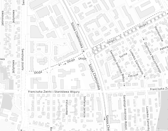 Mapa z adresem organizacji