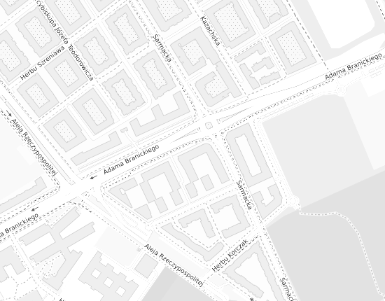 Mapa z adresem organizacji