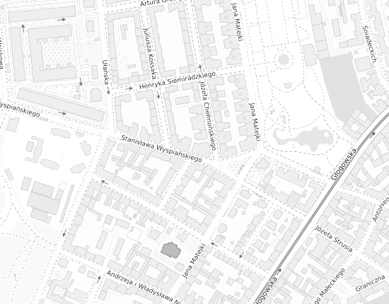 Mapa z adresem organizacji