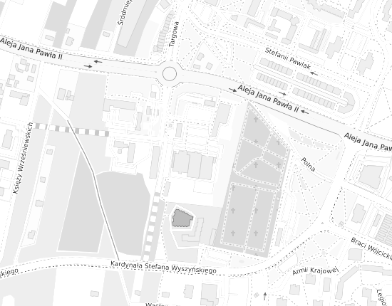 Mapa z adresem organizacji