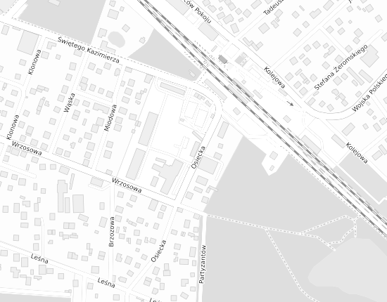 Mapa z adresem organizacji