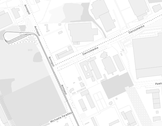 Mapa z adresem organizacji