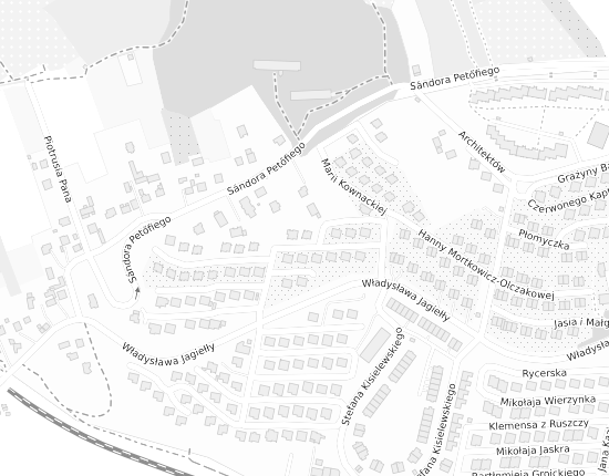 Mapa z adresem organizacji
