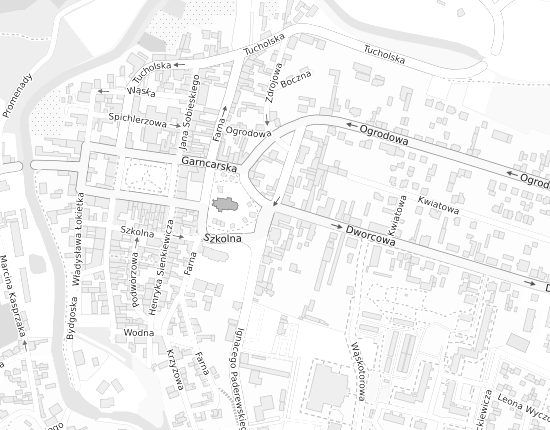 Mapa z adresem organizacji