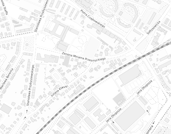 Mapa z adresem organizacji