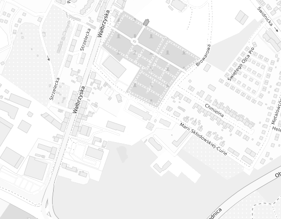 Mapa z adresem organizacji