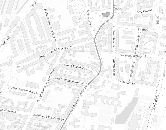 Mapa z adresem organizacji