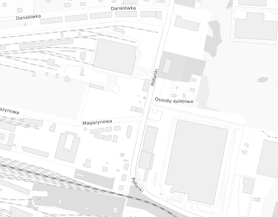 Mapa z adresem organizacji
