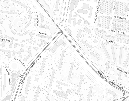 Mapa z adresem organizacji