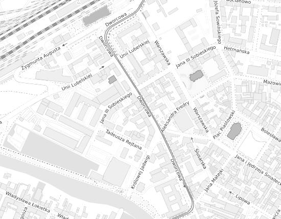 Mapa z adresem organizacji