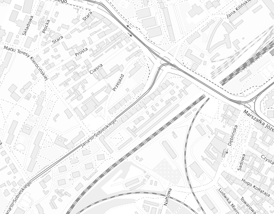 Mapa z adresem organizacji