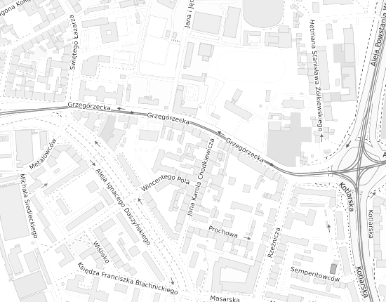 Mapa z adresem organizacji