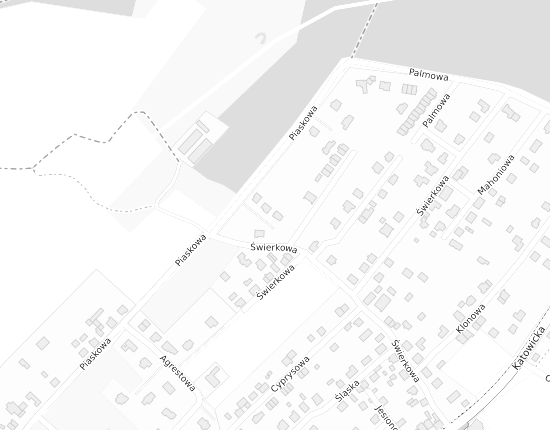 Mapa z adresem organizacji