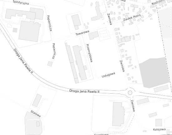 Mapa z adresem organizacji