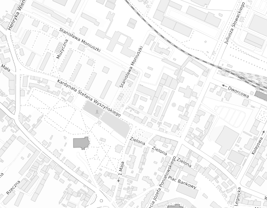 Mapa z adresem organizacji