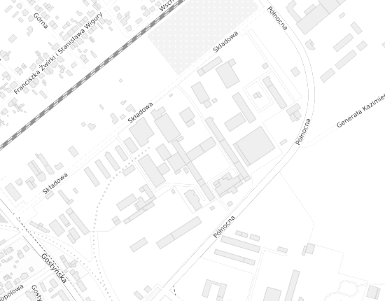 Mapa z adresem organizacji