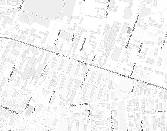 Mapa z adresem organizacji