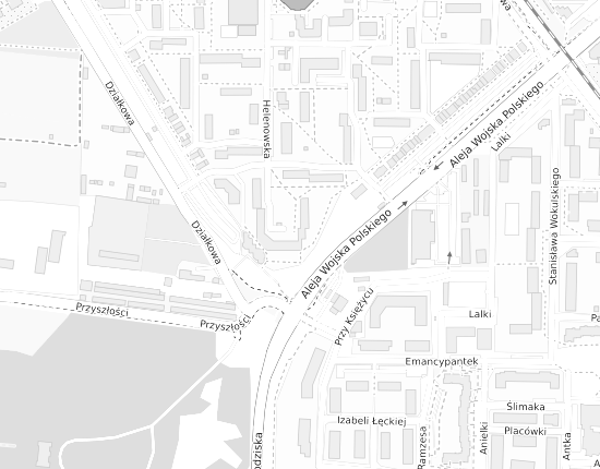 Mapa z adresem organizacji