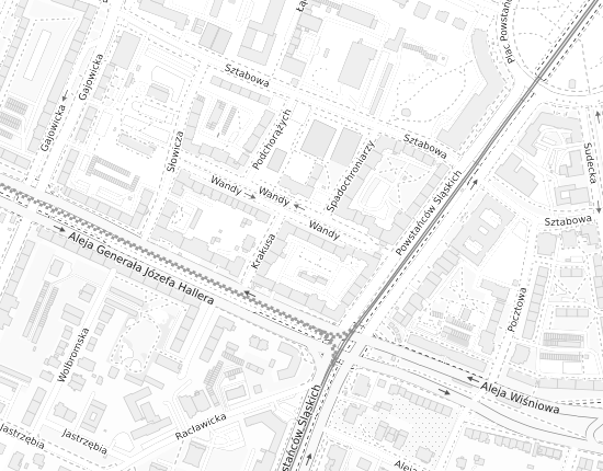 Mapa z adresem organizacji