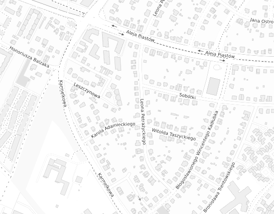 Mapa z adresem organizacji