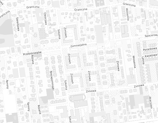 Mapa z adresem organizacji