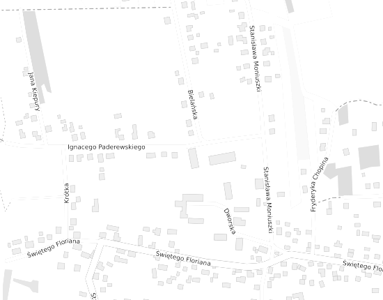 Mapa z adresem organizacji