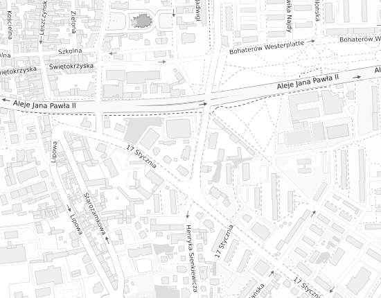 Mapa z adresem organizacji
