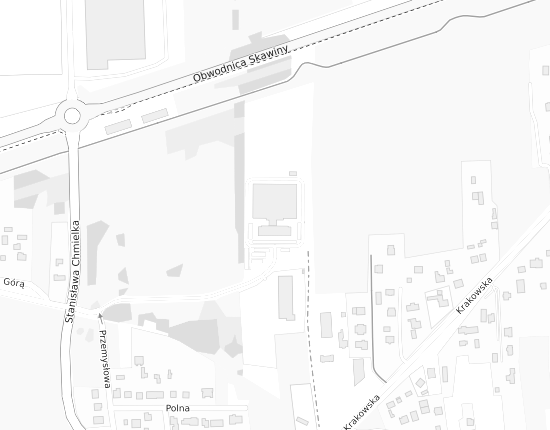 Mapa z adresem organizacji